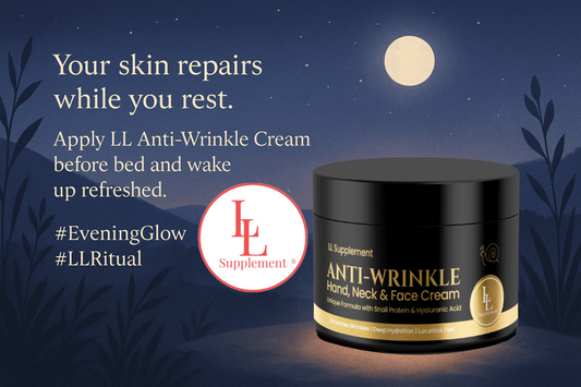 LL Anti-Wrinkle Hand, Neck & Face Cream LL Supplement