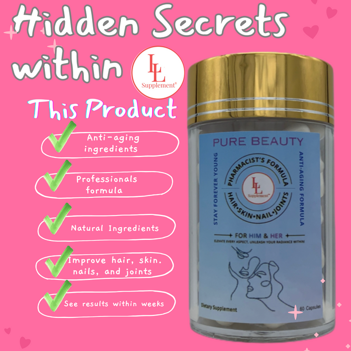 Pure Beauty Secret Hair Skin Nail Joint