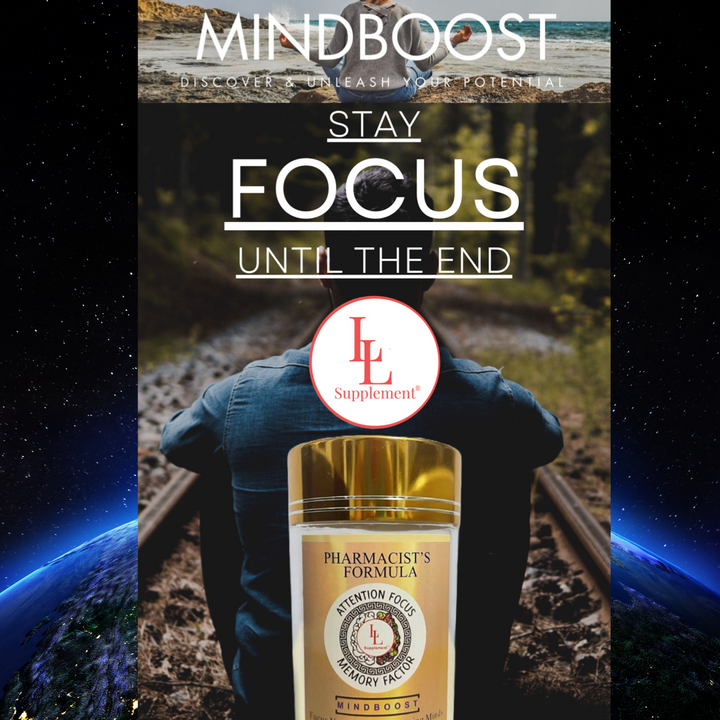 MindBoost Supplement Focus Stress Cognitive Booster