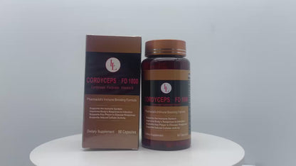 Cordyceps FD1000 Pharmacist’s Immune Boosting Formula  Cordyceps Fucoidan Vitamin D